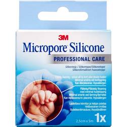 3M Micropore Silicone 1-pack