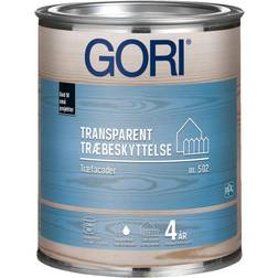 Gori 502 træbeskyttelse 0,75ltr base Træbeskyttelse Transparent