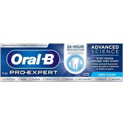 Oral-B Pro-Expert Advanced Science Deep Clean Toothpaste 75ml wilko
