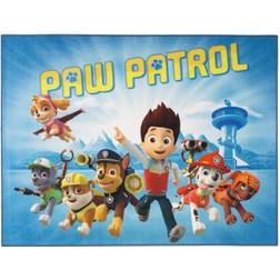 Paw Patrol On the roll De Luxe gulvtæppe 95x125