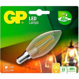 GP Batteries Lighting Filament Candle E14 4W (40W) 470 lm 078128