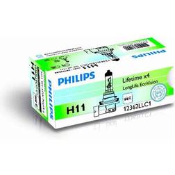Philips H11 longlife ecovision 12v 55w pgj19-2