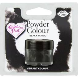 Rainbow Dust Pulverfarve Black Magic Kagedekoration