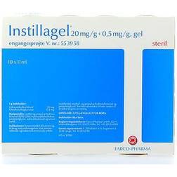Instillagel 20mg/g + 0,5 mg/g