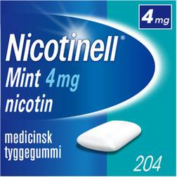 Nicotinell Mint 4mg Tyggegummi 204 stk Tyggegummi