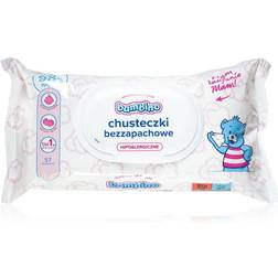 Bambino Unscented wipes with a closure for the mouth and handles 1 pack 57 pcs