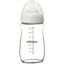 Mininor Glass Bottle 0M 240ml