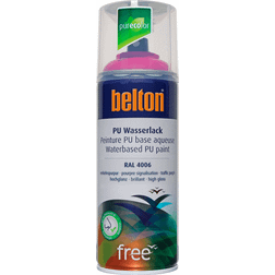 Belton Free high gloss farvespray RAL 4006 trafik Lakmaling Lilla 0.4L