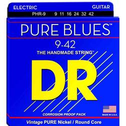 DR Strings PHR-9 Pure blues el-guitar-strenge, 009-042