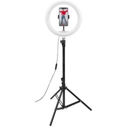 Celly Professional Tripod with Ring Light