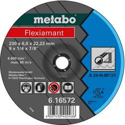 Metabo Slibeskive A 24-N; 125x6 mm; 1 stk