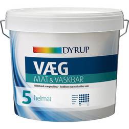 Dyrup Væg Mat & Vaskbar Gl. 5 tonebar Vægmaling 4.5L