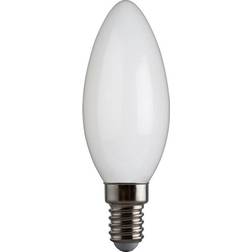 e3light Proxima E14 opal dæmpbar LED kertepære 4,5W