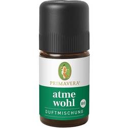 Primavera Health & Wellness Gesundwohl "Atmewohl" Friskluft duftblanding bio 5 ml