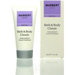 Marbert Body Care Bath Body Classic Antiperspirant Cream Deodorant Creme