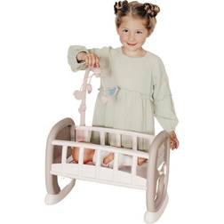 Smoby Baby Nurse Cradle with doll carousel