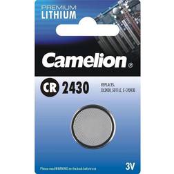 Maxell Camelion Batteri CR2430 Lithium 3v 1 stk
