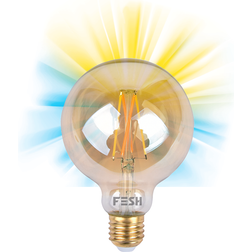 Fesh Smart LED dekopære amber kold/varm E27 5,5W Ø125 mm