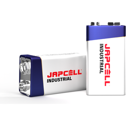 Japcell Industrial batterier 9V 6LR61 10 stk