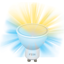 Fesh Smart LED spot kold/varm GU10 5W Ø50 mm