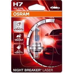 Osram Pære H7 Night Breaker Laser 150