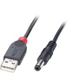 Lindy USB 2.5mm 5.5mm DC kabel
