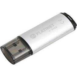 Platinet USB Stik 2.0 X-Depo 64GB Sølv