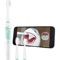 TrueLife SonicBrush Kid G TLSBKG Elektrisk tandbørste Tandbørste med ultralyd Hvid, Turkis