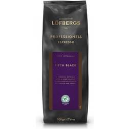 Löfbergs Pitch Black Espresso 500 hele