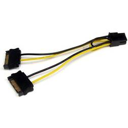 StarTech 6in SATA Power to 6 Pin Express Card Power Cable Adapter - SATA to 6 pin