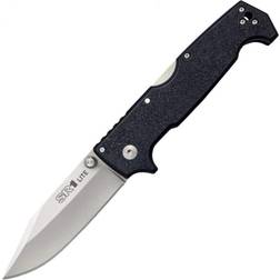 Cold Steel SR1 Series Tactical Folding Knife with Tri-Ad Lock Pocket Clip, SR1 Lite Hunting Knife