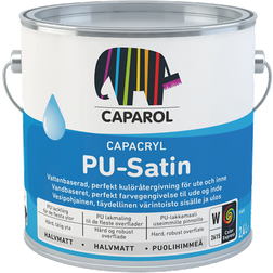 Caparol PU-Satin Træmaling Halvblank 2,4 Træbeskyttelse