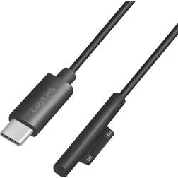 LogiLink USB-C Microsoft Surface ladekabel - 1,8m 60W