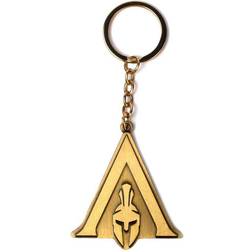 ASSASSIN'S CREED Odyssey Crest Logo Metal Keychain - Black