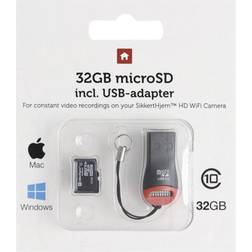 SikkertHjem hukommelseskort 32GB microSD