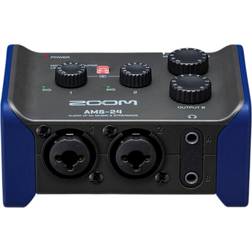 Zoom AMS-24 Audio Interface for Music and Streaming