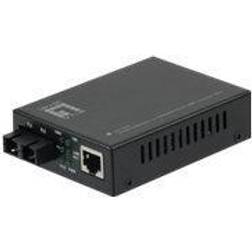 LevelOne GVT-2001 fibermedieomformer 10Mb LAN, 100Mb LAN, GigE