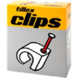 Tillex Clips 7-10/30 mm Rund grå