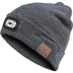 Blue Electric LED Beanie with