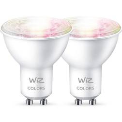 WiZ Color LED Lamps 4.9W GU10 2-pack