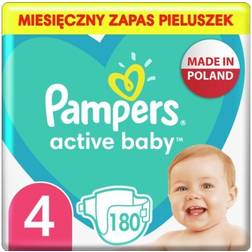 Pampers Active Baby Diapers Size 4 180pcs