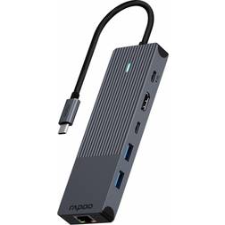 Rapoo Multiport USB-C UCM-2002 6-in-1 USB-C Adapter