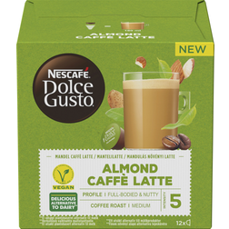 Nescafé Dolce Gusto Almond Caffé Latte kapsler DG12451247