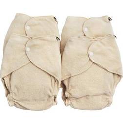 ImseVimse Vimse Terry Diapers One Size, Natural 4 stk