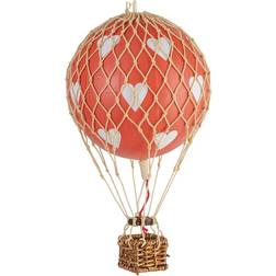 Authentic Models Floating The Skies Air Balloon Red Hearts