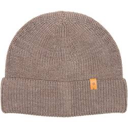 Huttelihut Kid's Street Beanie Merino Wool - Brown