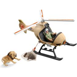 Schleich Wild Life dyrerednings-helikopter