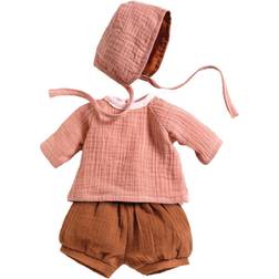 Djeco Pomea Doll Clothes Set with Hat