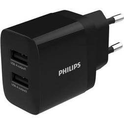 Philips USB Adapter-Stik-2 x USB