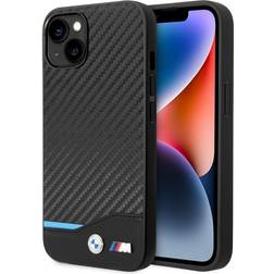 BMW Carbon Effect Printed Logo Case for iPhone 14